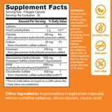 Doctor's BEST Vegan Chondroitin & Glucosamine 1500mg capsules with measuring spoon