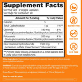 Doctor's BEST Vegan Glucosamine 1500mg capsules close-up
