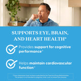 Doctor's BEST Vegan Omega-3 Softgels 2000mg back view with ingredients