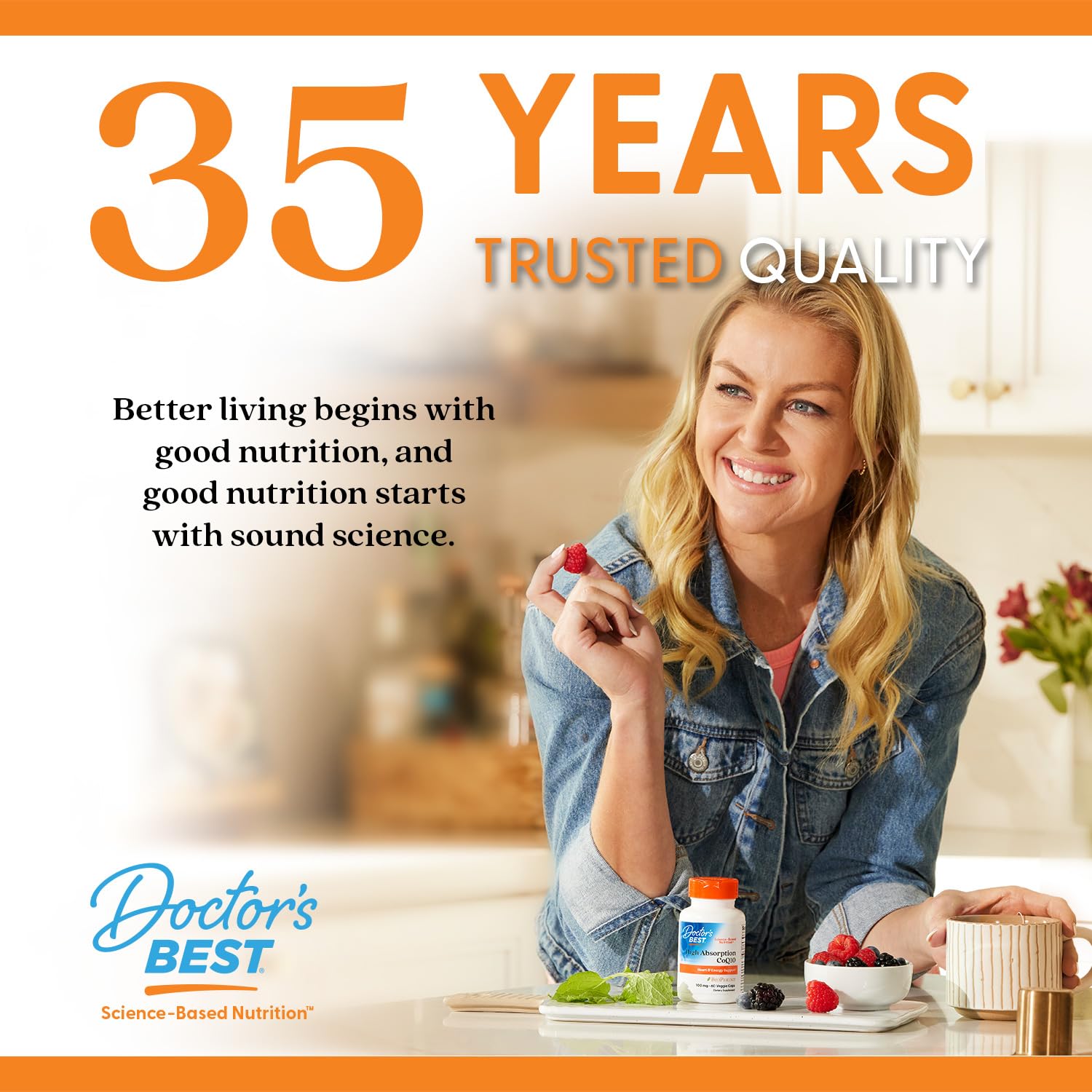 Doctor's BEST Vitamin C Powder 1000mg with fruit juice