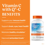 Doctor's BEST Vitamin C Supplement 1000mg veggie capsules close-up
