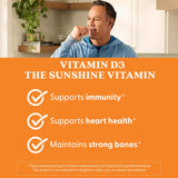 Doctor's BEST Vitamin D3 Supplement 1000 IU softgel side view