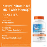 Doctor's BEST Vitamin K2 MK-7 45mcg Capsules side view