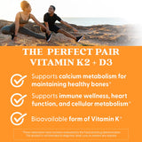 Doctor's BEST Vitamin K2 MK7 and D3 Supplement capsule close-up
