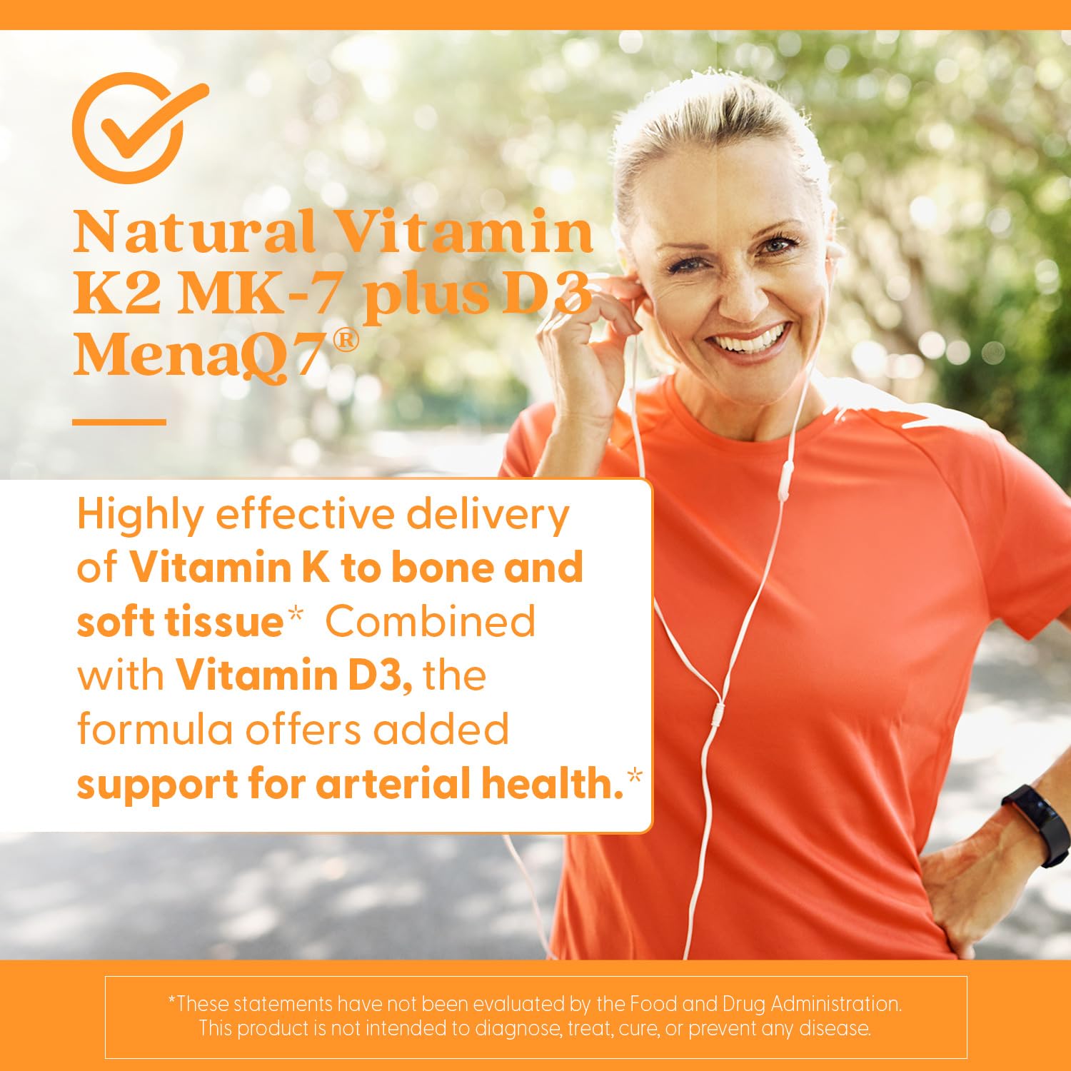 Doctor's BEST Vitamin K2 MK7 and D3 Supplement packaging