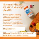 Doctor's BEST Vitamin K2 MK7 and D3 Supplement side view
