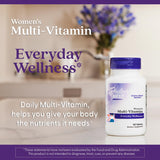 Doctor's BEST Women's Multivitamin displayed with a measuring spoon