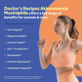 Doctor's Recipes Akkermansia Probiotic packaging details