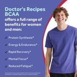 Doctor's Recipes BCAA Capsules label showing ingredients