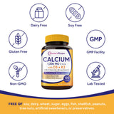 Doctor's Recipes Calcium Tablets 1200mg in hand