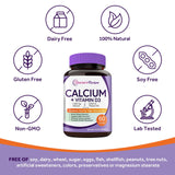 Doctor's Recipes Calcium with Vitamin D3 150g on a wooden table