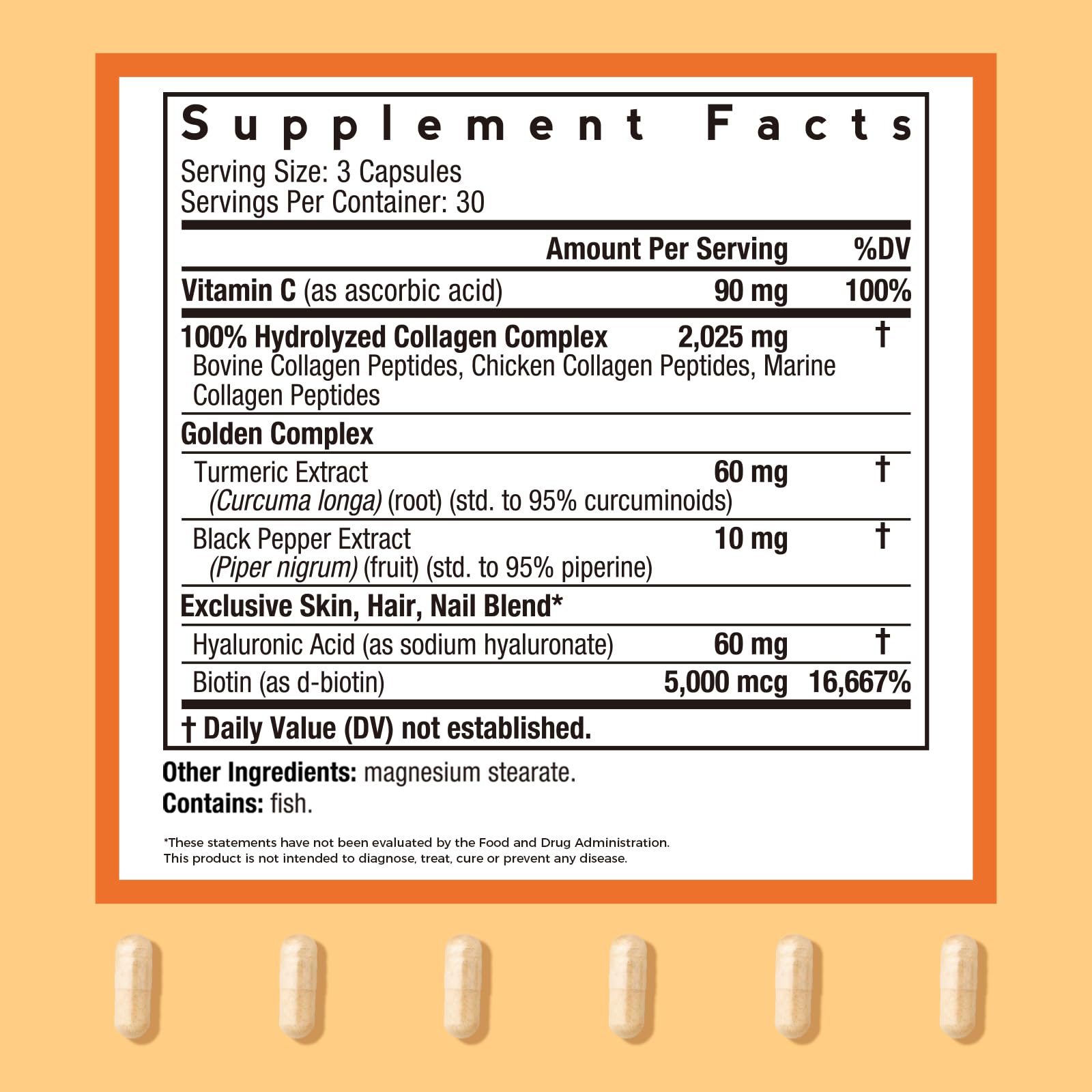 Doctor's Recipes Collagen Complex 100g back view