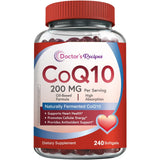 Doctor's Recipes CoQ10 200mg softgel front view