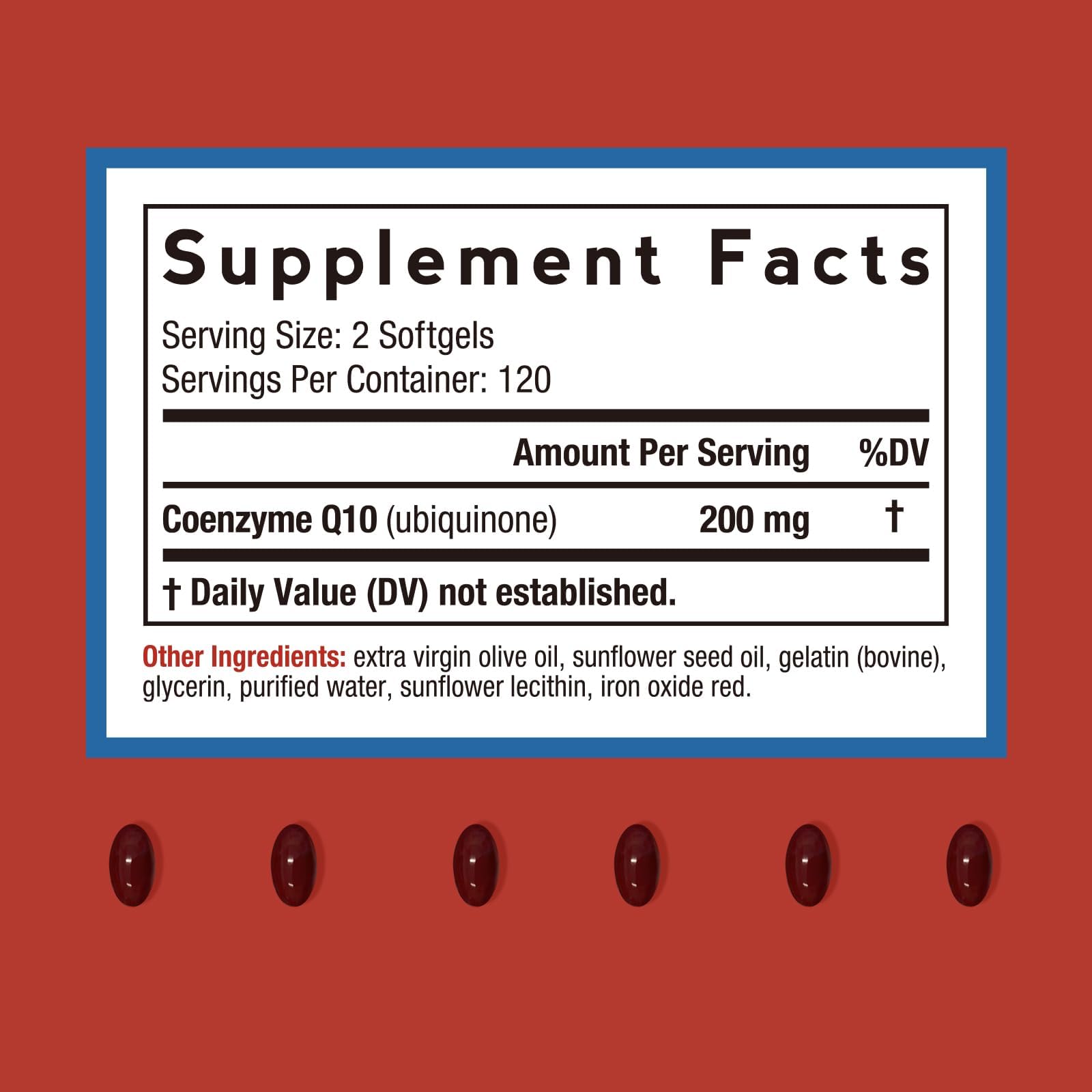 Doctor's Recipes CoQ10 softgels in packaging