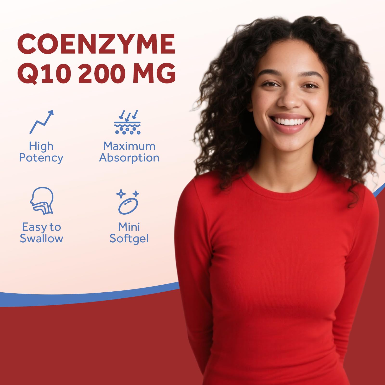 Doctor's Recipes CoQ10 Supplement 200mg softgels opened bottle