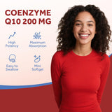 Doctor's Recipes CoQ10 Supplement 200mg softgels opened bottle