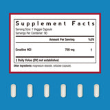 Doctor's Recipes Creatine HCl capsule bottle with label