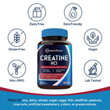 Doctor's Recipes Creatine HCl capsules with measuring spoon