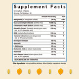 Doctor's Recipes Glucosamine Chondroitin MSM 118g side view