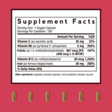 Doctor's Recipes Iron Plus Supplement veggie capsules close-up