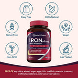 Doctor's Recipes Iron Supplement ingredients list
