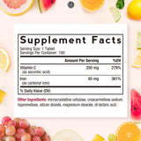 Doctor's Recipes Iron Supplement side view showing tablet size