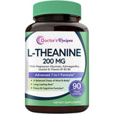 Doctor's Recipes L-Theanine 200mg capsules front view