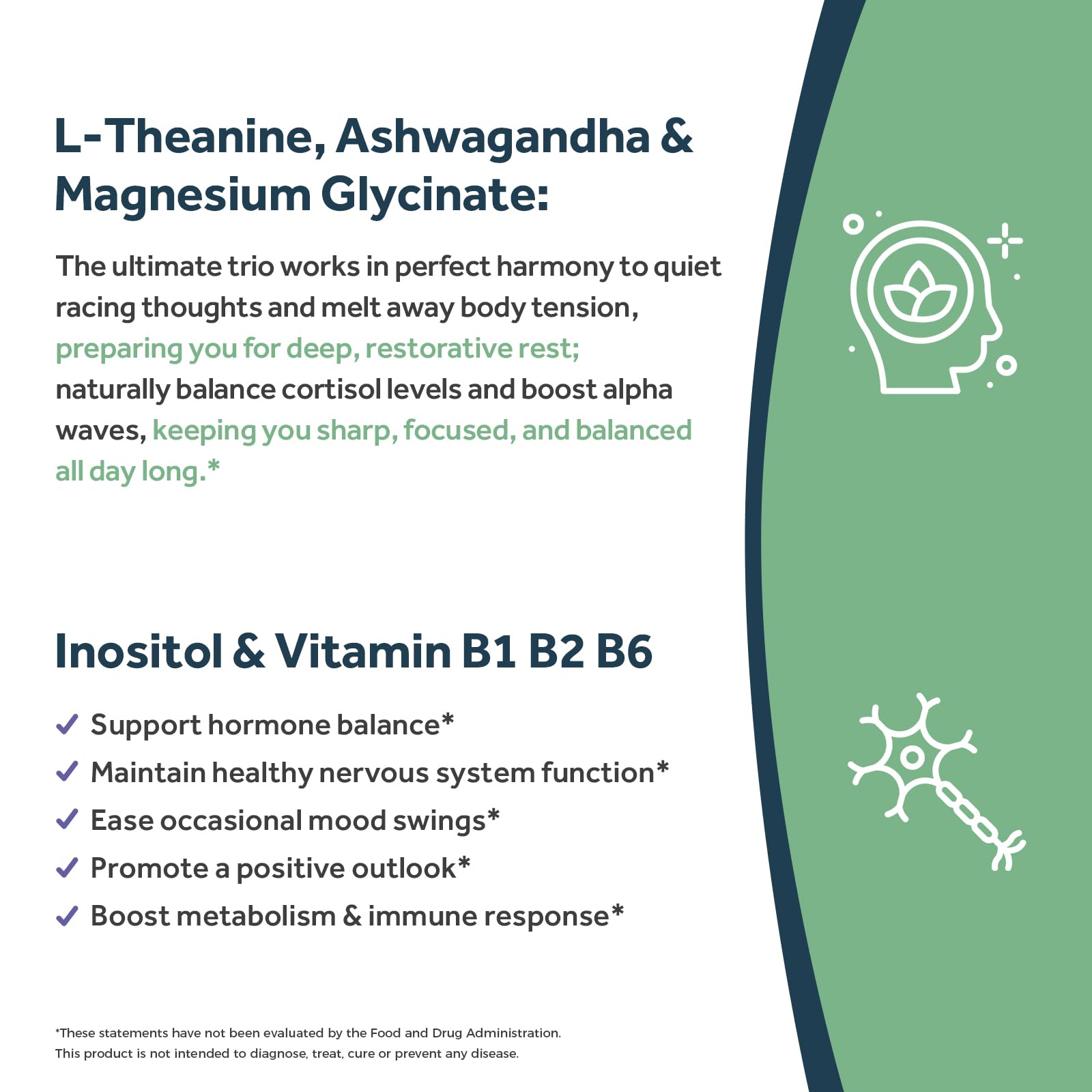 Doctor's Recipes L-Theanine 200mg capsules nutritional information