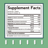Doctor's Recipes L-Theanine 200mg capsules side view