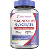 Doctor's Recipes Magnesium Glycinate 100mg supplement front view