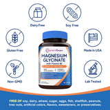 Doctor's Recipes Magnesium Glycinate Complex 420mg capsules close-up