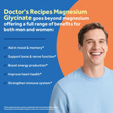 Doctor's Recipes Magnesium Glycinate Complex 420mg capsules in bottle