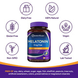 Doctor's Recipes Melatonin 10 mg tablets with measuring spoon