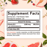 Doctor's Recipes Methyl B12 packaging side view