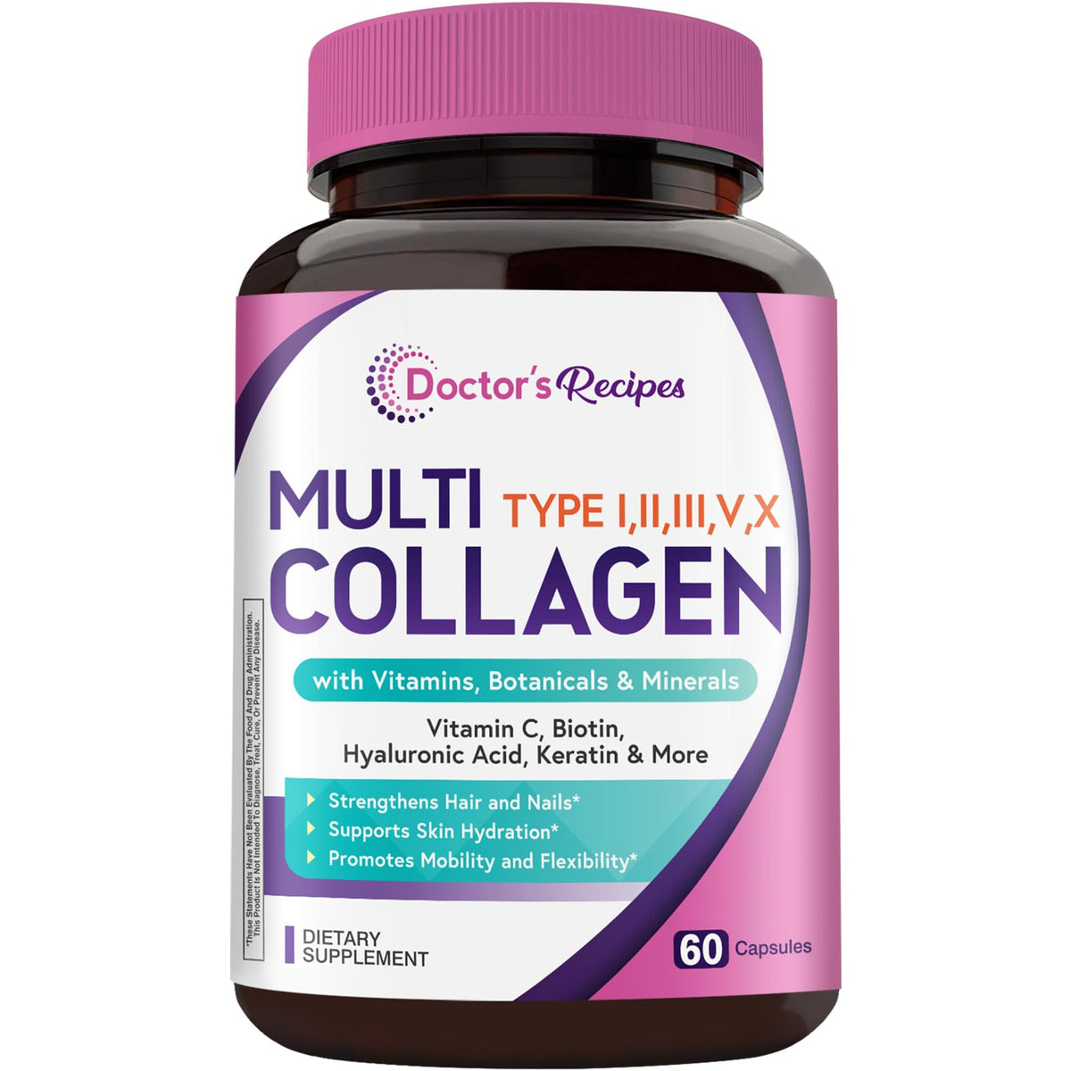 Doctor's Recipes Multi Collagen 14-in-1 Blend packaging front view