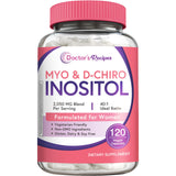 Doctor's Recipes Myo & D-Chiro Inositol Supplement front view