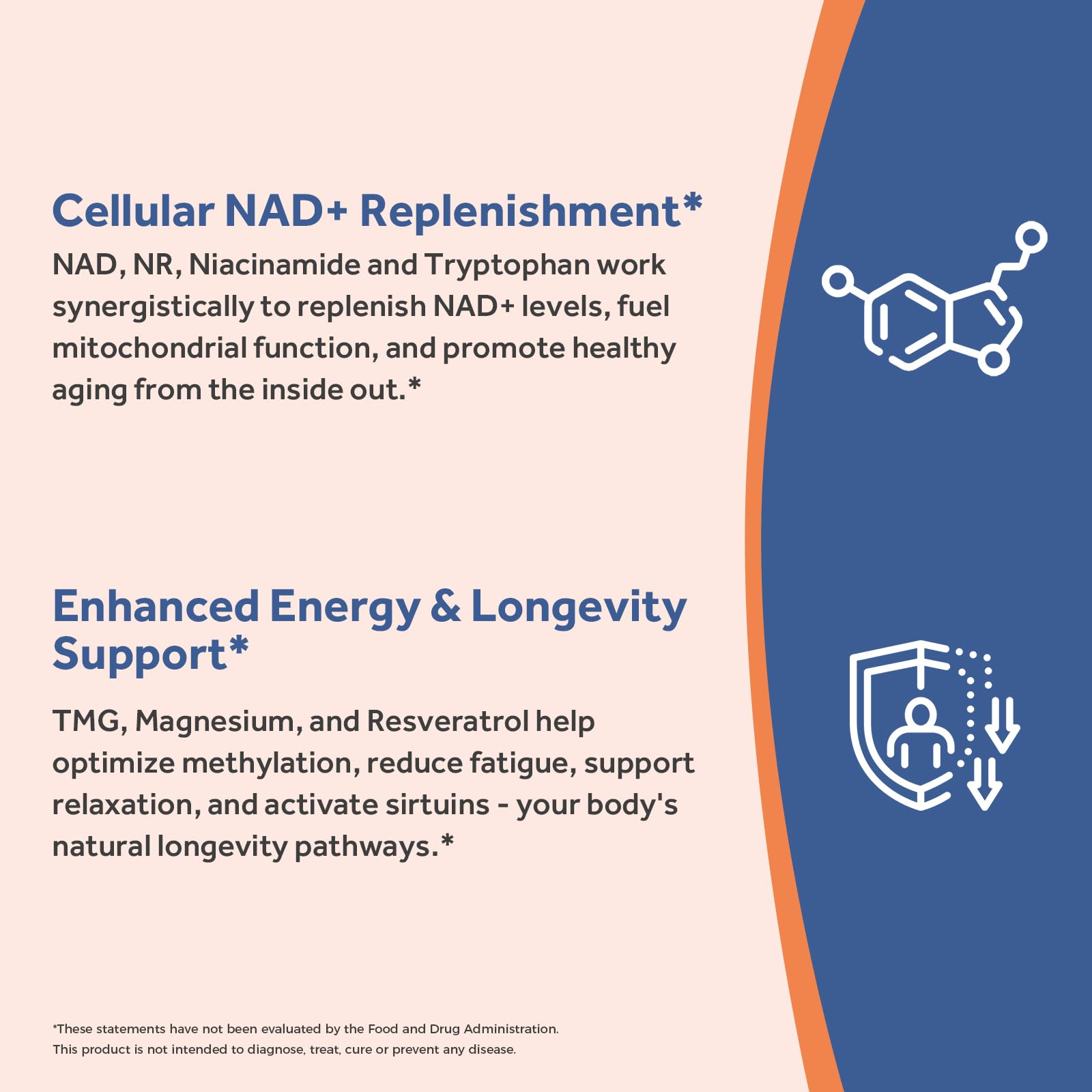 Doctor's Recipes NAD Supplement 200mg ingredients list
