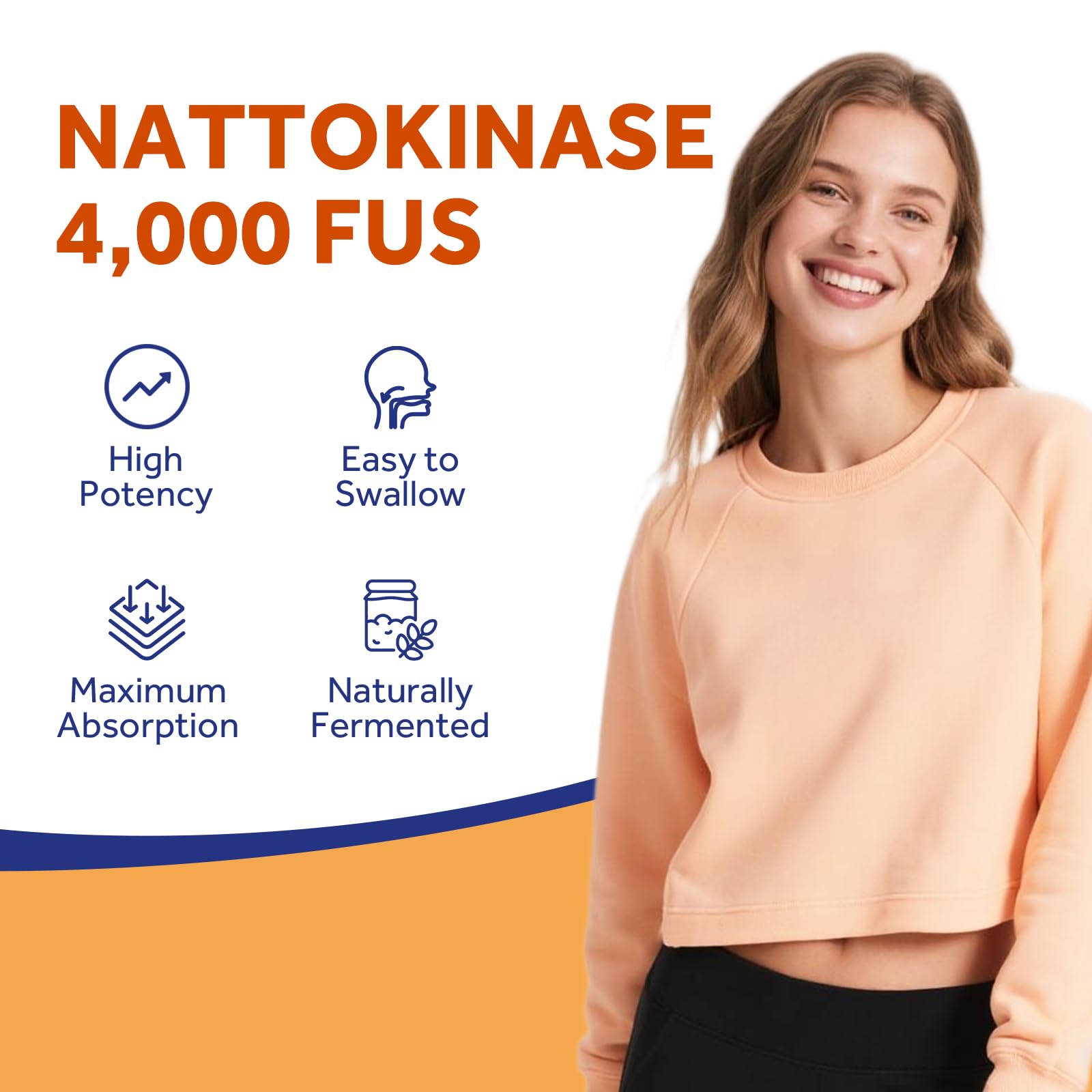 Doctor's Recipes Nattokinase Supplement 4000 FU packaging details