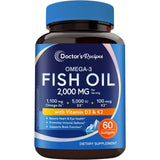 Doctor's Recipes Omega-3 Fish Oil Supplement front view