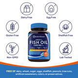 Doctor's Recipes Omega-3 Fish Oil Supplement with Vitamin D3 & K2