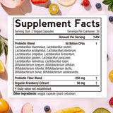 Doctor's Recipes Probiotics for Women 50 Billion CFUs packaging
