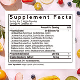 Doctor's Recipes Probiotics Supplement for Women side view