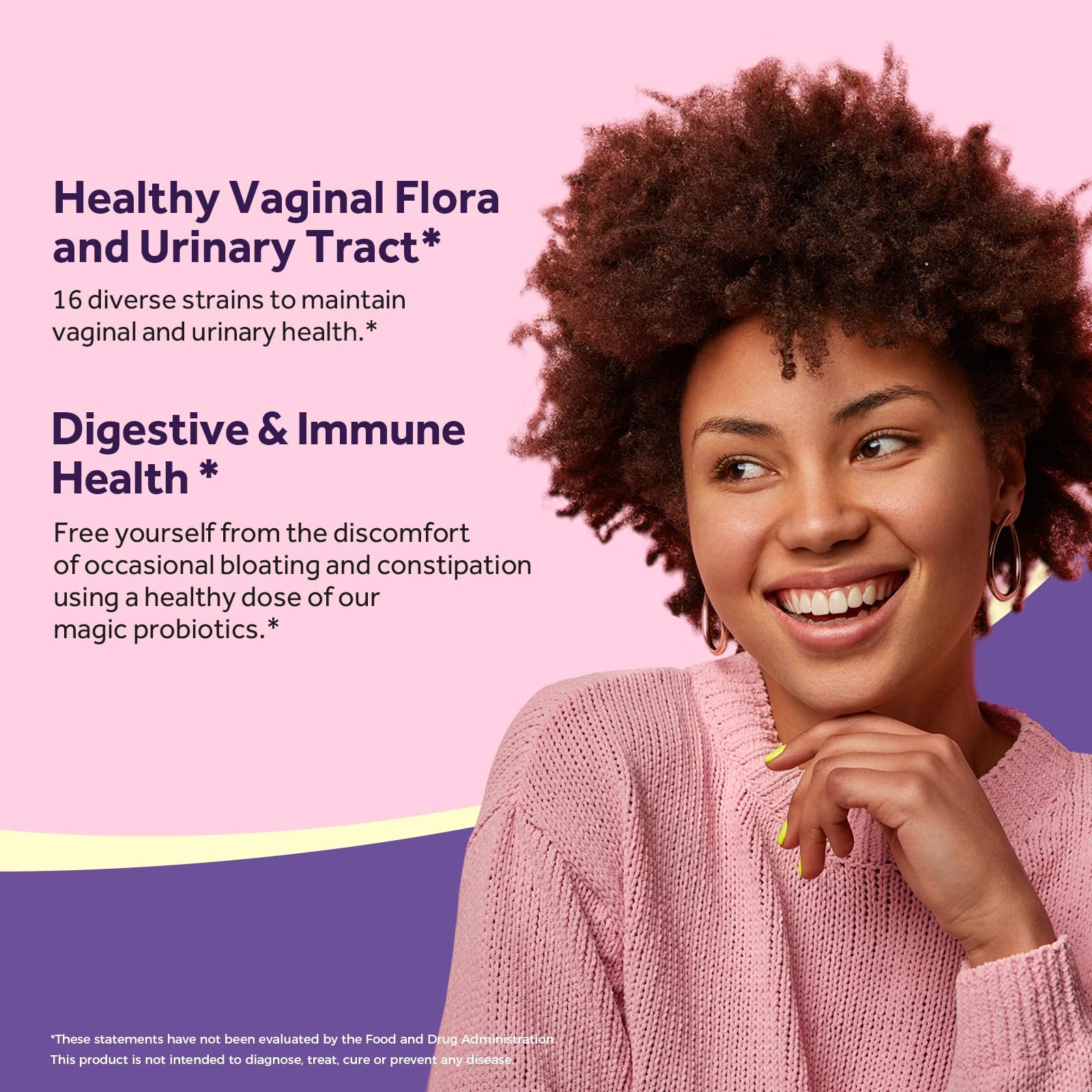 Doctor's Recipes Probiotics Supplement for Women with cranberries