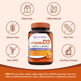 Doctor's Recipes Vitamin D3 softgels on a wooden table
