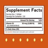 Doctor's Recipes Vitamin D3 softgels packaging