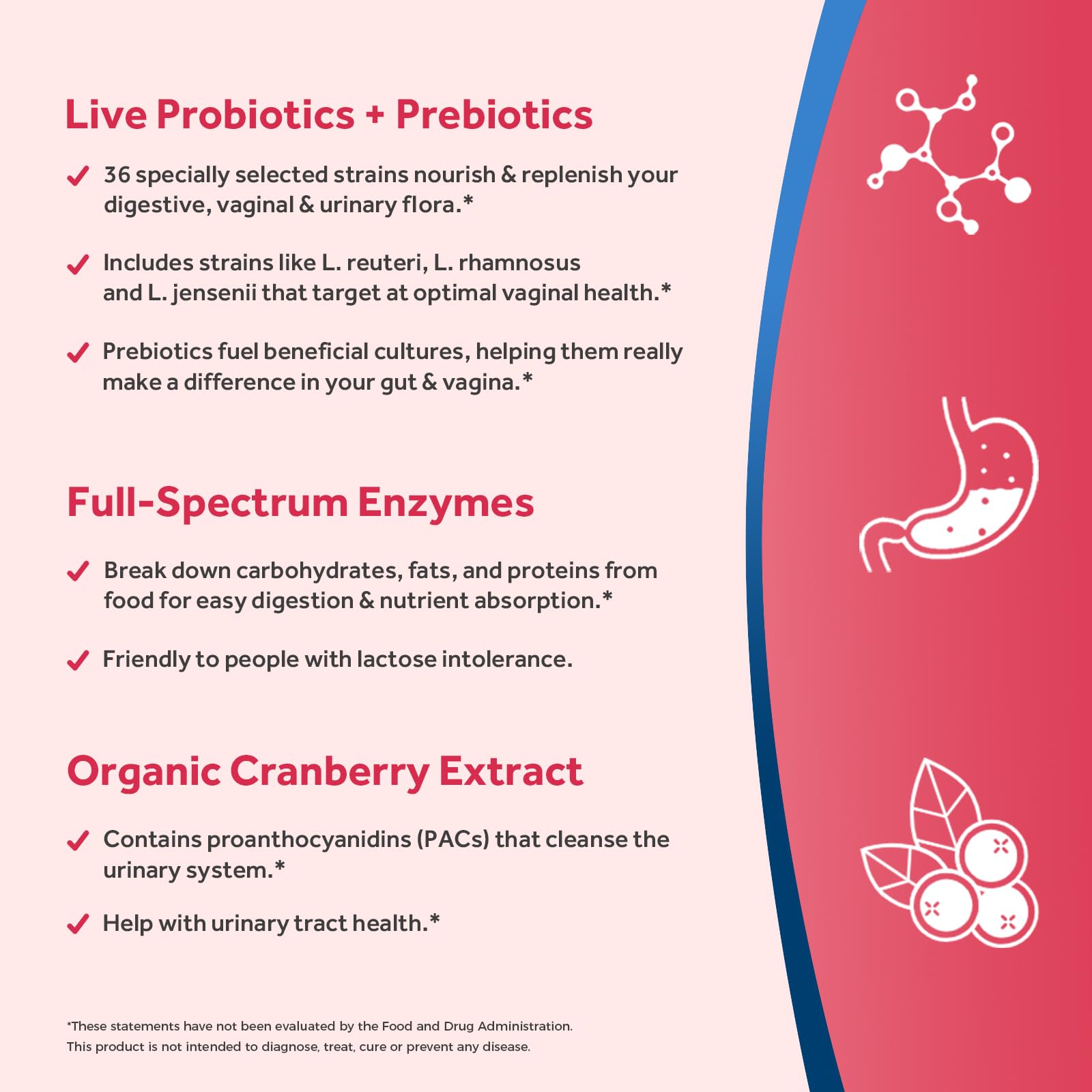 Doctor's Recipes Women's Probiotic 200 Billion capsules