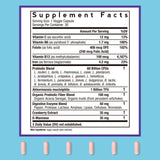 Doctor's Recipes Women's Probiotics 60 Billion CFU side view