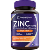 Doctor's Recipes Zinc 50 mg capsule bottle front view