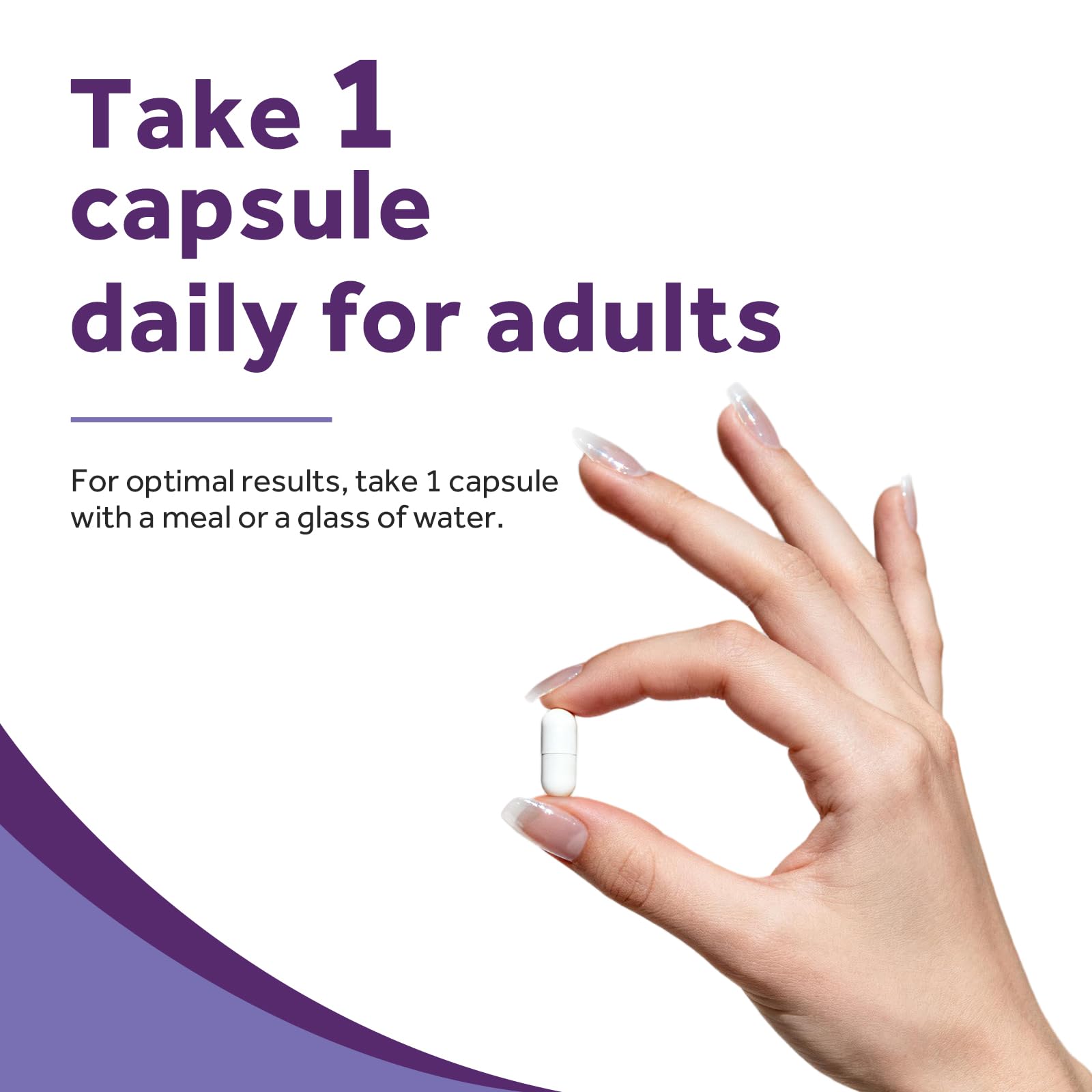 Doctor's Recipes Zinc 50 mg capsule bottle with a measuring spoon
