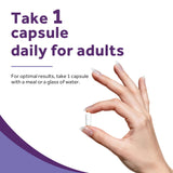 Doctor's Recipes Zinc 50 mg capsule bottle with a measuring spoon